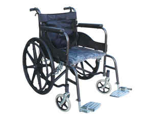 <strong>Portable</strong> Lightweight CE Approved Aluminum Alloy Travel Wheelchair for Disabled People Functional Manual Folding <strong>Commode</strong> - Product Image 2