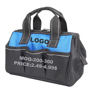 Professional-Grad Multi-Functional Organizer Waterproof 600D Fabric 5-9 Pockets Garden <b>Carpenter</b> Storage Plumbing <b>Tool</b> Bag - Product Image 1