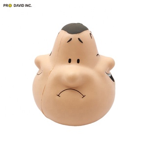 Hot Sale Four Moods Face PU Stress Relief <b>Ball</b> Relaxing Promotional Toy ASTM Safety Certified Custom Logo for Kids - Product Image 4