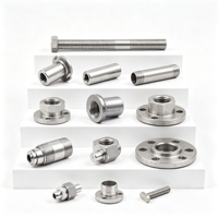 Pièces usinées CNC industrielles en aluminium sur mesure à 5 axes, petites pièces, usinage CNC de haute précision, pièces en acier inoxydable