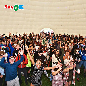 Sayok miễn phí 3D thiết kế 8M 26ft bền Oxford vải <span class=keywords><strong>Inflatable</strong></span> Lều tuyết lều cho sự kiện bên cho thuê - Product Image 3