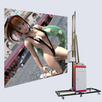 Vertical 3D Photo UV Wall Printing Inkjet Machine for Wall Painting