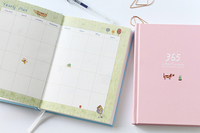 Planificador Anual Personalizado con Logotipo, Agenda Espiral, Diario, Kit de Cuadernos con Puntos, Suministros de Cuadernos Personalizados