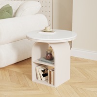 Table d'appoint moderne en métal avec roulettes et plateau en verre trempé, meuble de rangement mobile pour salon, chambre, appartement, bureau
