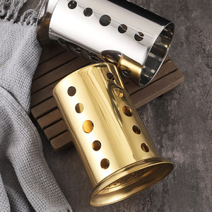 ที่วางตะเกียบสแตนเลสแบบตาข่ายกลม ใช้ซ้ำได้ สำหรับร้านอาหาร - Product Image 1