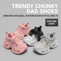 Zapatillas Chunky de Plataforma con Suela Magma y Malla de Diamantes, Estilo Y2K, para Mujer, Tipo Dad Shoes