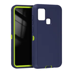 Resistente para Samsung Galaxy A20S A20 A30 A21 A21S A22 A23 A24 A25 4G 5G Funda de teléfono a prueba de golpes Hybrid Defender Armor Estuche rígido