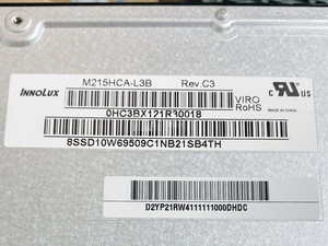 M215HCA-L3B อินโนลักซ์แผง WLED แบบไม่ใช้ระบบสัมผัสสำหรับโมดูลประกอบจอ LCD ป้ายดิจิตอลเชิงพาณิชย์ - Product Image 3
