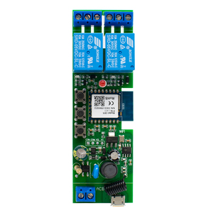 F0502/f0503 tuya nhà thông minh 2CH Wifi động cơ về phía trước đảo ngược chuyển đổi DC 110V 220V,<span class=keywords><strong>2</strong></span> kênh mô-đun tiếp sức, Alexa bằng giọng nói điều khiển từ xa - Product Image 1