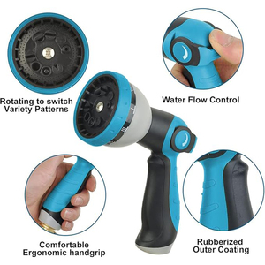 Không mở rộng vườn Hose linh hoạt Kink miễn phí vòi nước với 10 tưới phun vòi phun Trọng lượng nhẹ hose Ống leakproof 3/4 "kim loại - Product Image 2