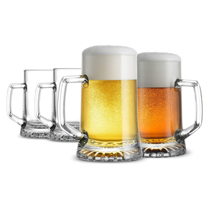 16oz New Factory Wholesale Handle Beer Glass Mug Cup for Cambodia Tennent's Lager <strong>Linkwood</strong> - Product Image 1