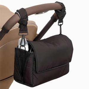 Precio bajo Premium personalizado Puffer Convertible Nylon <span class=keywords><strong>cochecito</strong></span> Caddy Crossbody bolsa de cambio de pañales Caddy <span class=keywords><strong>cochecito</strong></span> de bebé organizador - Product Image 1