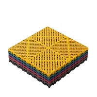 Plaque de grille d'épissure de salle de lavage de voiture épaissie 4s boutique champ de lavage de voiture rainure libre Drain de sol en plastique tapis de sol antidérapant