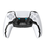 Manette filaire pour PS5 à branchement direct pour ordinateur PC, boutons de programmation macro compatibles avec les jeux et joysticks PS5