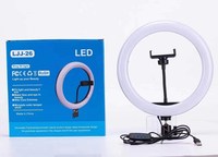 Tripod Ponsel Pintar Ljj26 Baru dengan Ring Light LED 10-inci