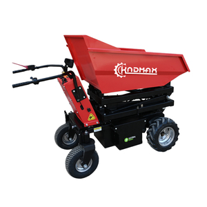 <span class=keywords><strong>Brouette</strong></span> électrique basculante hydraulique ED500HT avec système de levage, moteurs CC sans balais 1000W, alimentée par batterie au plomb-acide - Product Image 4