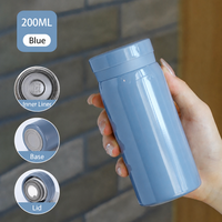 Mini tasse isotherme en acier inoxydable avec affichage de la température, performance thermique de 6 à 12 heures, style Instagram, cadeau intelligent