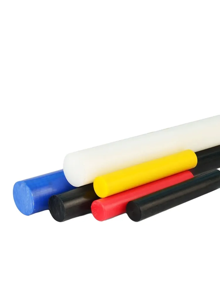 Tongkat plastik POM-static acetal poliformaldehida kualitas tinggi, cocok untuk mesin CNC