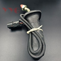 Manette de commande joystick noire à 3 boutons YYG de haute qualité pour excavatrice, poignée de valve pilote pour pièces de machines de construction
