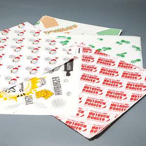 Papel de Envolver Personalizado Antigrasa y Antihumedad para Hamburguesas, Alimentos, Mantequilla, Sándwiches y Panadería - Product Image 6