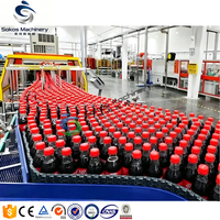 Ligne de production complète de boissons gazeuses Sokos, machine de remplissage de sodas et de boissons gazeuses, usine de remplissage de bouteilles CSD