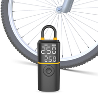 Nouvelle Innovation Produit Pompe à Vélo Électrique 12V Meilleur Gonfleur de Pneus de Voiture Pompe à Air Portable Sans Fil avec Lumière LED