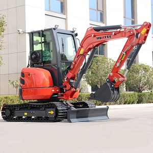 Mini-excavatrice chinoise robuste de 3,5 tonnes avec pompe hydraulique, certifiée EPA, pour usage domestique, compacte avec pince hydraulique - Product Image 6