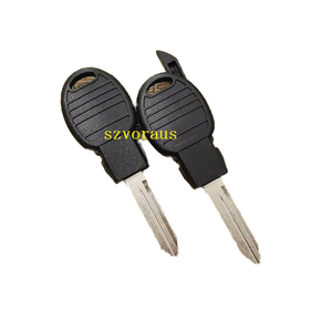 高品質クライスラーキーブランクロゴなし (Y170ブレード) トランスポンダーキー - Product Image 1