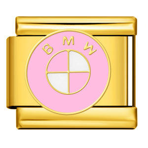 LAMOON Bracciale a Maglie Moda in Acciaio Inossidabile Oro Argento con Elementi per Logo o Emblema Personalizzato, Adatto a Charm Italiani da 9mm per Creazione di Gioielli Fai-da-Te - Product Image 6