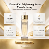 Sérum éclaircissant Moonlight en marque privée |   Sérum pour le visage à la niacinamide OEM/ODM |   Essence hydratante blanchissante de marque personnalisée