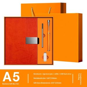 Carnet personnalisé avec logo, nouveau coffret cadeau transfrontalier avec tasse isotherme à surface douce, journal souvenir A5/A6, 100 feuilles de papier - Product Image 6