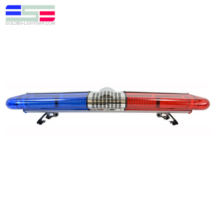 Dc 12V LED mô-đun khẩn cấp xe Roof Top màu xanh nhấp nháy cảnh báo Thanh gyrophare xe cứu thương đèn và còi báo động - Product Image 2