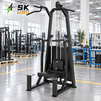 Machine à tractions assistées SK avec sélection de charge par pignon, équipement de musculation professionnel pour centre de fitness, salle de sport et club