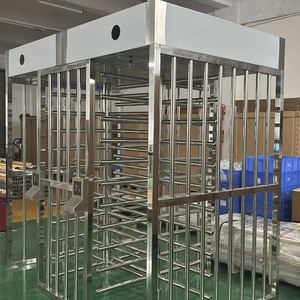 Stainless Steel Full Automatic Turnstile Barrier Gate <strong>Access</strong> <strong>Control</strong> <strong>Door</strong> Full Height Turnstile System Price for Railway Station - Product Image 6