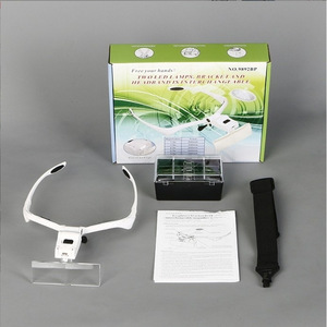 Lentes de aumento de alta definición con LED duales, ideales para lectura y uso estético, 1/1.5/2/2.5/3.5x - Product Image 3