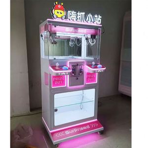 Hot Sale Prize <b>Claw</b> <b>Machine</b> Double Mini Keychain Arcade Crane Plush Toy Crane Gift Arcade <b>Machine</b> Price Discount - Product Image 1