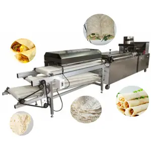 late-model roti forming production line bread making machine maker pita bread making machines manual chapati press