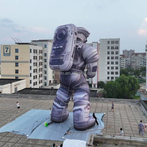 Modèle d'astronaute gonflable géant incroyable, personnage de dessin animé gonflable, astronaute pour festival de musique - Product Image 3