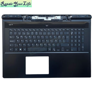 UK TR <span class=keywords><strong>LA</strong></span> Italia GR essere senza retroilluminazione tastiera portatile per Dell G7 7790 00 yw0n 06WFHN nero palmare tastiera nuovo originale - Product Image 2
