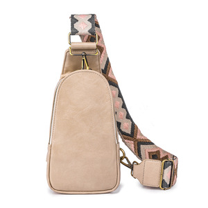 Jialing, bolso cruzado de lujo para mujer, gran capacidad, PU, cuero suave, cremallera, Retro, moda, bolso de pecho, diseñador personalizado, venta al por mayor - Product Image 3