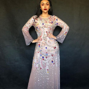 Robe <span class=keywords><strong>de</strong></span> luxe à strass, tenue élégante, Amazons, <span class=keywords><strong>liste</strong></span> des meilleurs vendeurs, soirée, anniversaire, robe longue, grande taille, femmes - Product Image 1