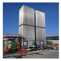 Réservoir de stockage cryogénique en alliage d'aluminium personnalisé YUNER pour station de gazéification thermique, régulateur de vapeur à température ambiante, régulateur de débit