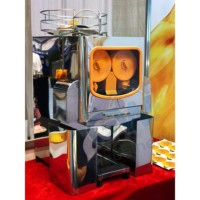 Presse-agrumes commercial automatique à prix d'usine, 20 oranges par minute, pour un jus d'orange frais et de bonne qualité