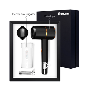 Set Regalo Promozionale per Ufficio con Asciugacapelli e Irrigatore Orale, Logo Personalizzato per Anniversari, Riunioni Aziendali, Clienti e Dipendenti - Product Image 1