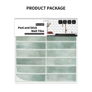 Carreaux muraux autocollants DIY tendance 2026 à forte adhérence pour crédence de cuisine – Vente chaude - Product Image 5