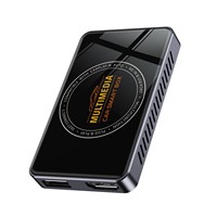 Adaptador Inalámbrico Carplay Dual Wifi de Última Generación, Conversor de Cableado a Inalámbrico para Vehículos, Caja Inteligente con Función de Salida de Video HDMI