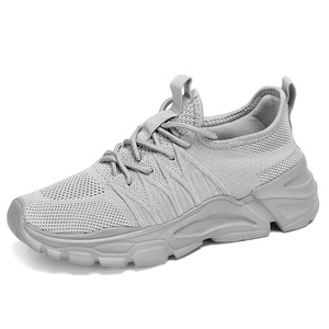 Chaussures de course 2025 Nouvelle collection Printemps Tissu respirant en maille tissée Chaussures décontractées pour hommes pour usage quotidien - Product Image 1