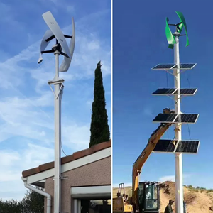 Nouvelle énergie 1kw-10kw générateur de moulin à vent à axe spiralé 48V-380V pour la maison et l'industrie éolienne verticale pour l'alimentation électrique - Product Image 4
