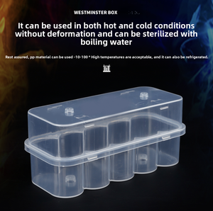 Cajas de viales asépticos de vidrio transparente de 3ml/5ml/7ml/10ml/20ml, paquete de 10 unidades, para polvo y almacenamiento, al por mayor - Product Image 5