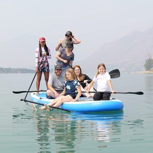 8-10 Person Giant SUP Paddle Board <b>Inflatable</b> Water Amusement Facility for Water Sports - Product Image 6